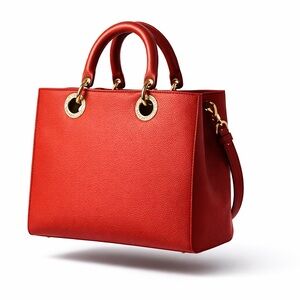 Elegant Red  Badgley Mischka Handbag